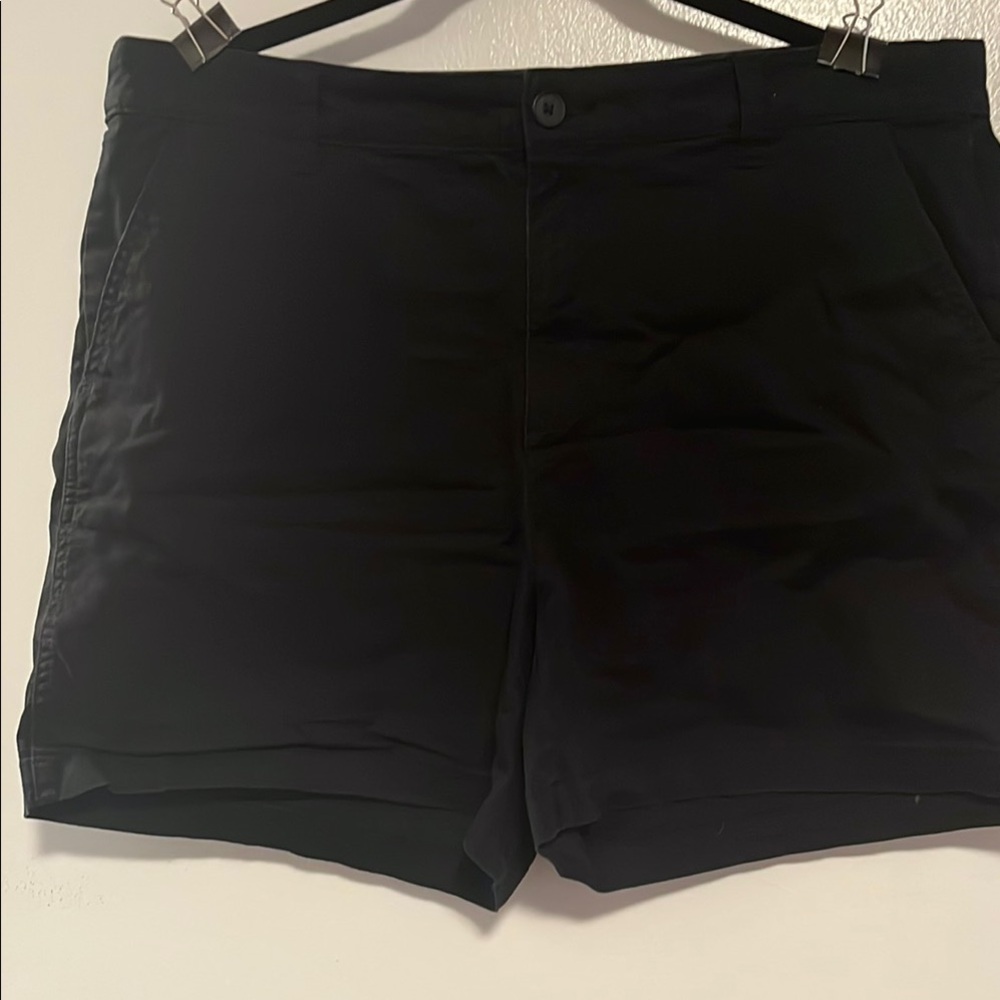 A New Day Black High Waist Shorts